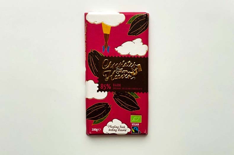 チョコレートフロムヘブンのパッケージ写真