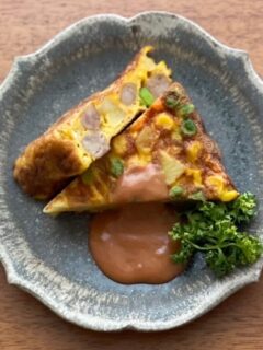賞味期限が近づいてきたらおすすめのスパニッシュオムレツのタイトル画像
