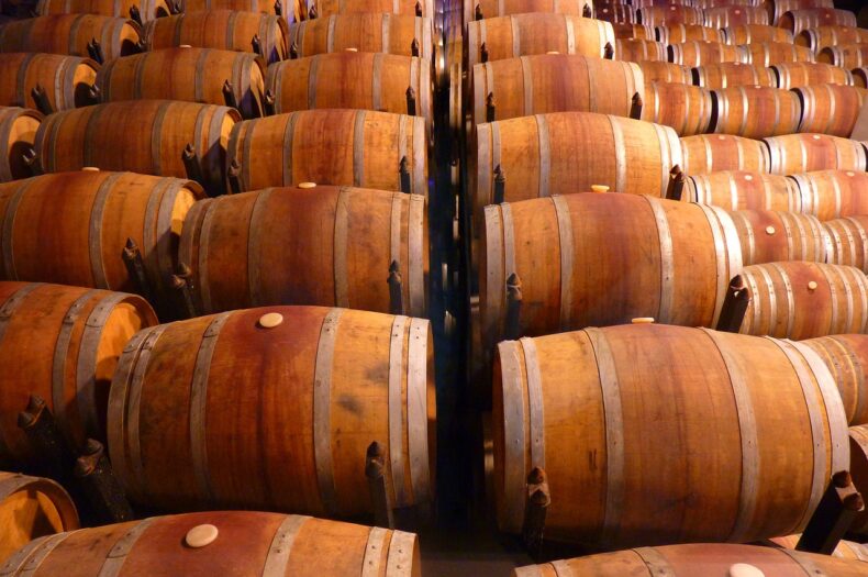 ワインの樽の写真